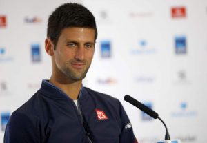 Djokovic presskonferens.